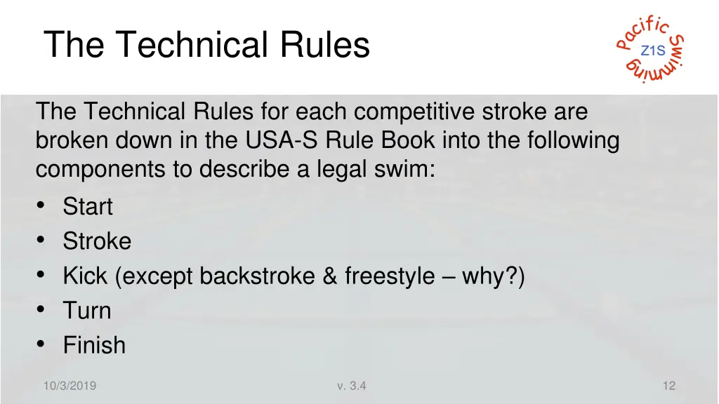 the technical rules 1