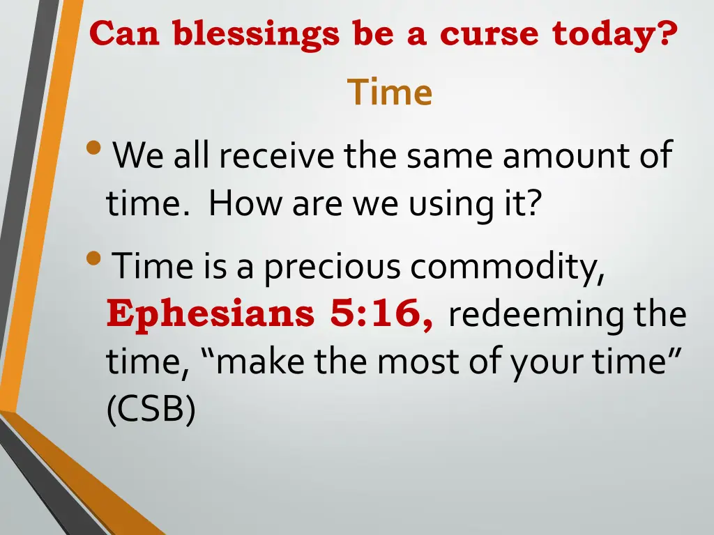 can blessings be a curse today 1