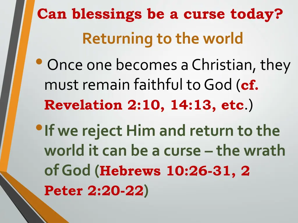 can blessings be a curse today 2