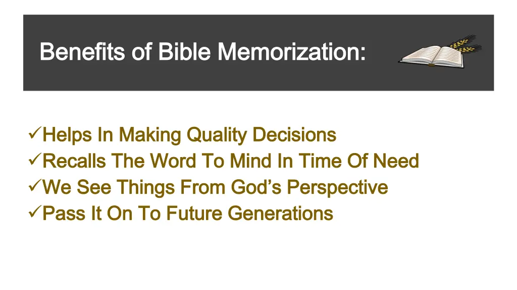 benefits of bible memorization benefits of bible