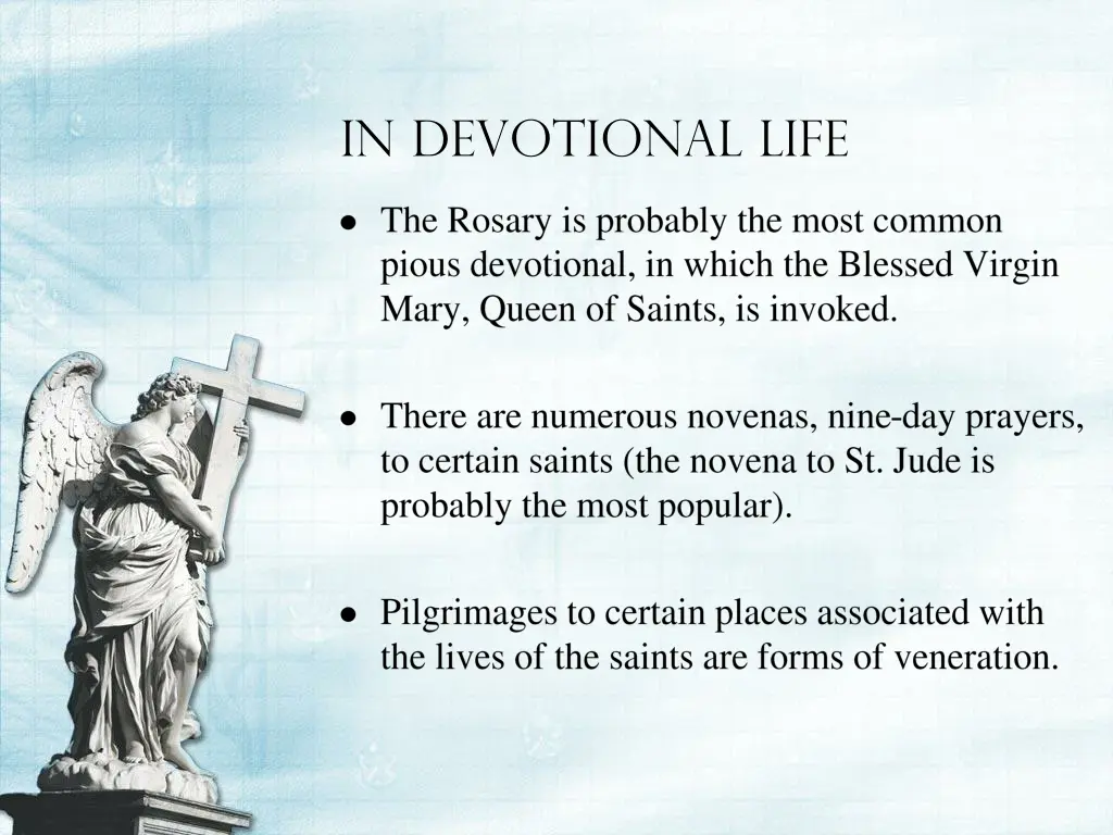 in devotional life