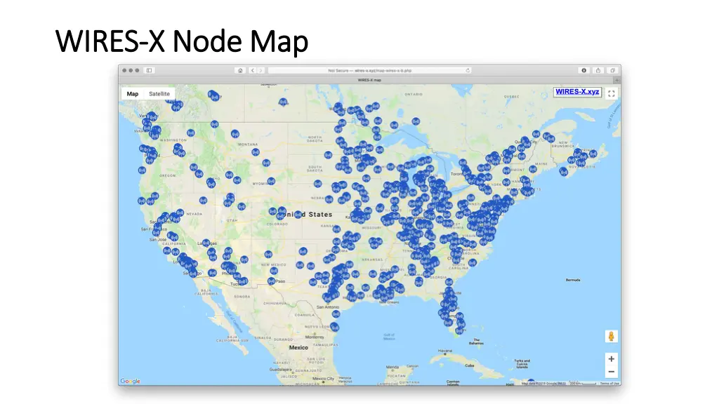 wires wires x node map x node map