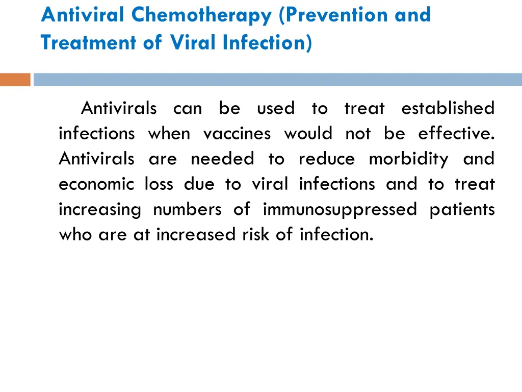 antiviral chemotherapy prevention and treatment 3