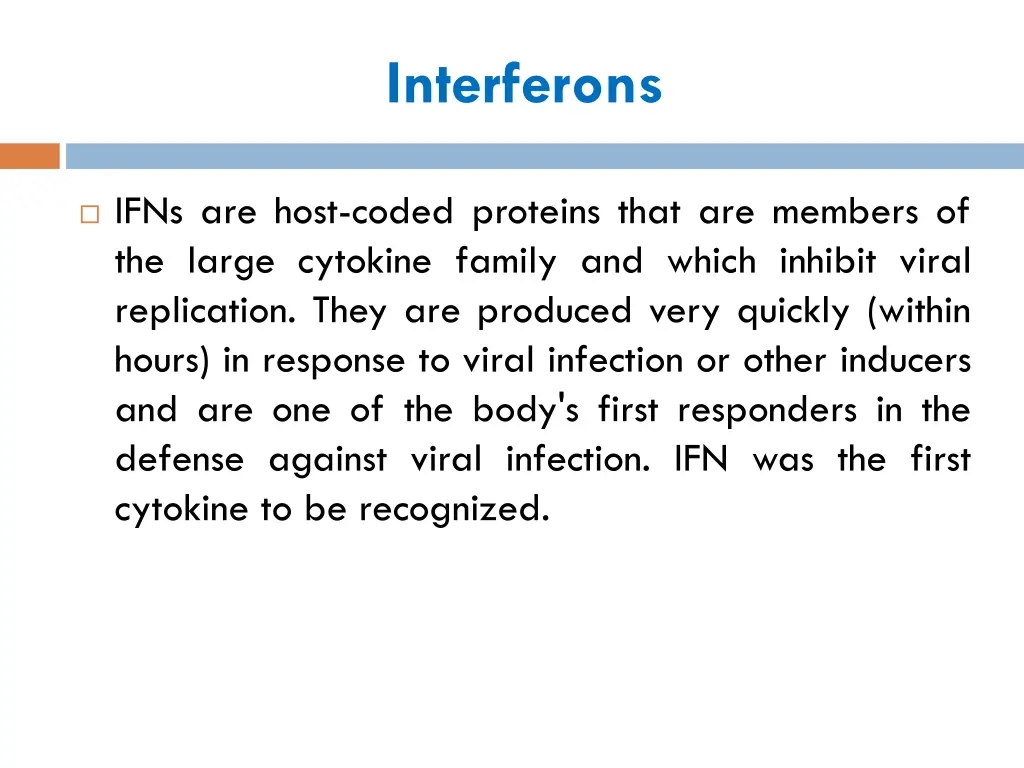 interferons