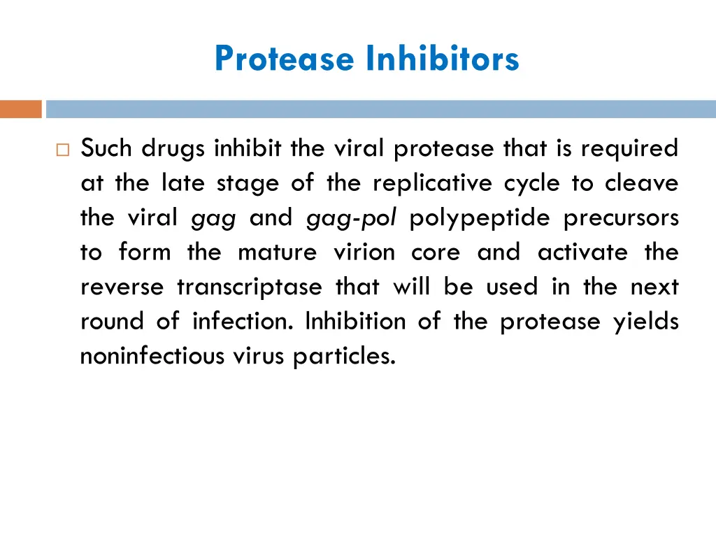 protease inhibitors 1