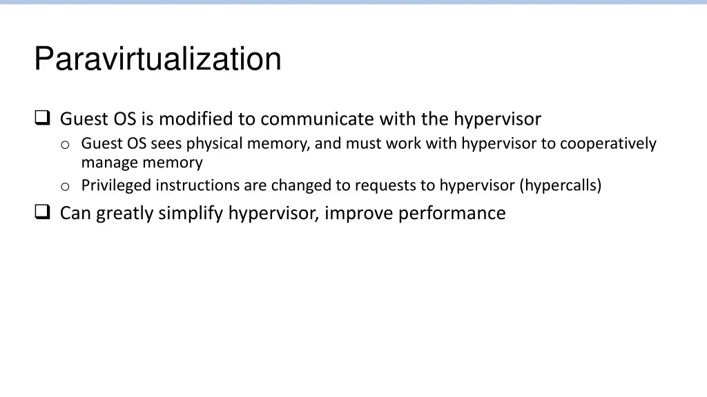 paravirtualization