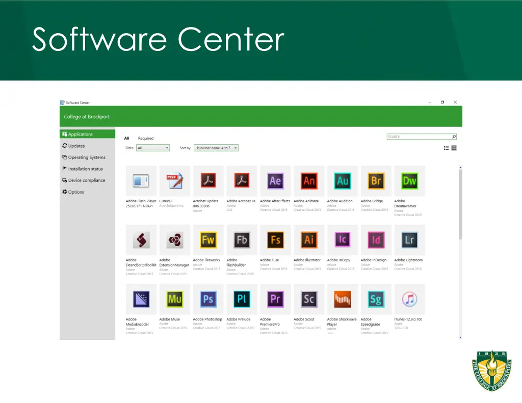 software center