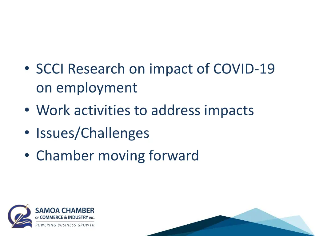 scci research on impact of covid 19 on employment