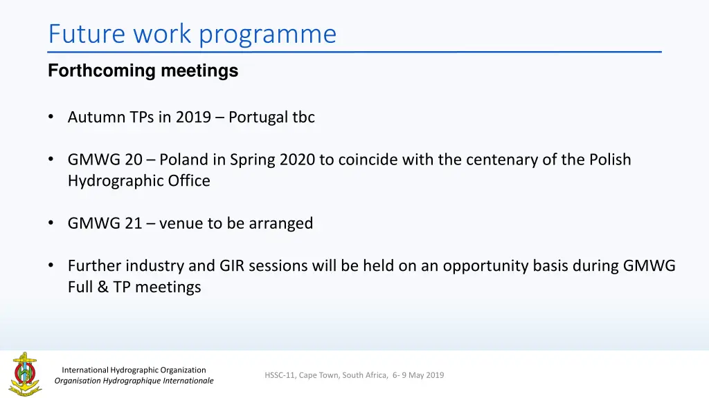 future work programme 1