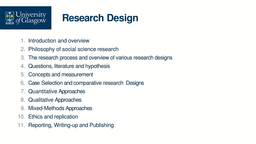 research design