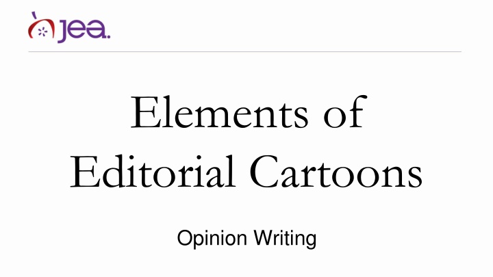 elements of editorial cartoons