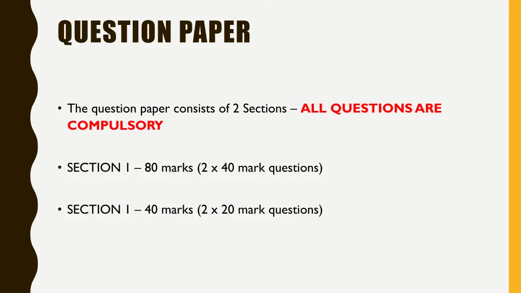 question paper