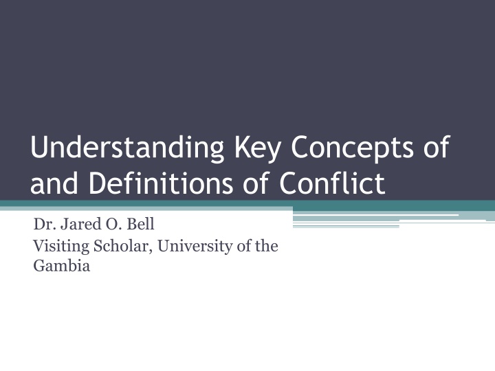 understanding key concepts of and definitions