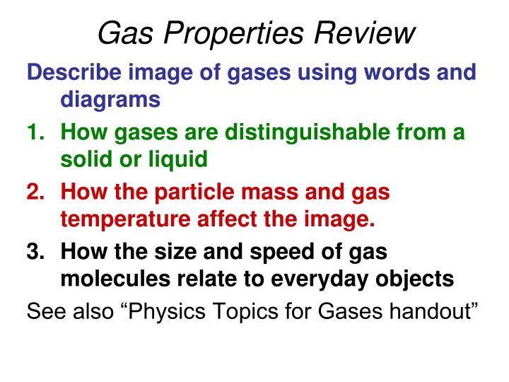 gas properties review describe image of gases