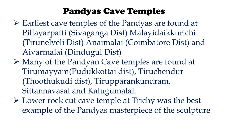 pandyas cave temples