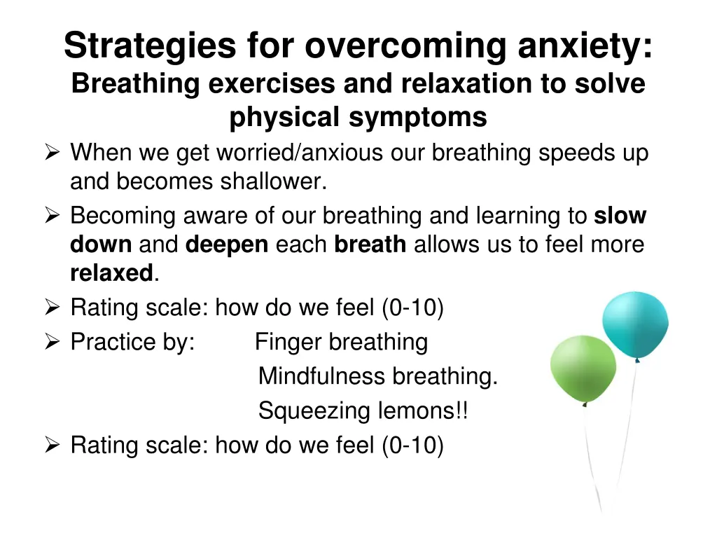 strategies for overcoming anxiety breathing