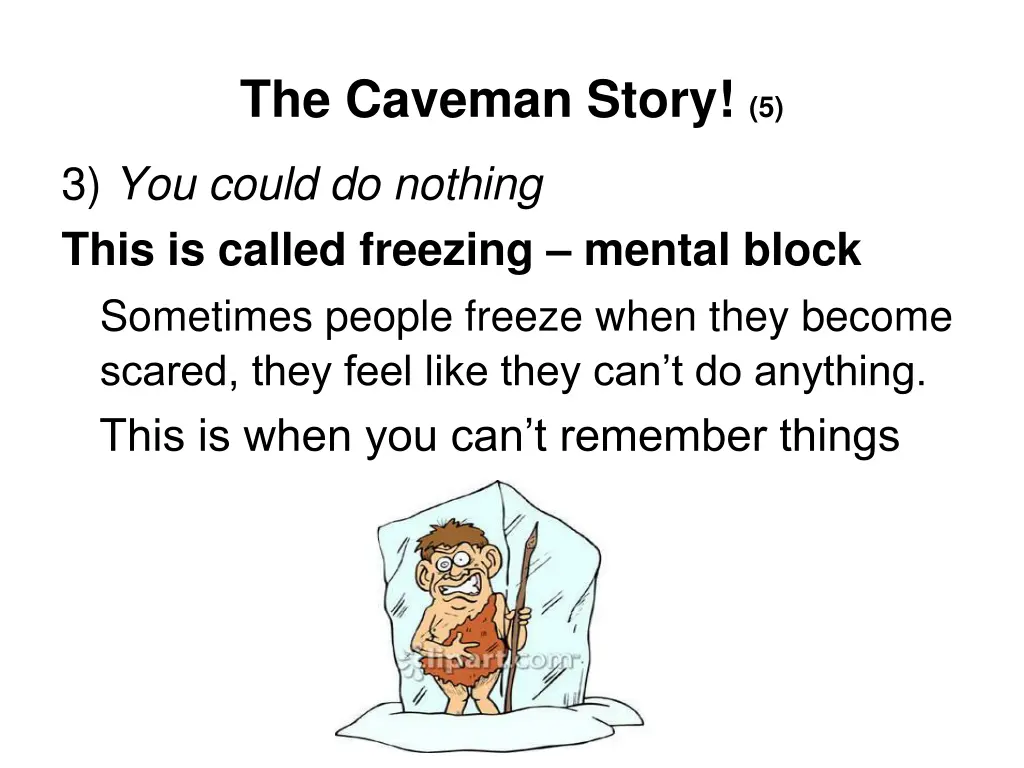 the caveman story 5