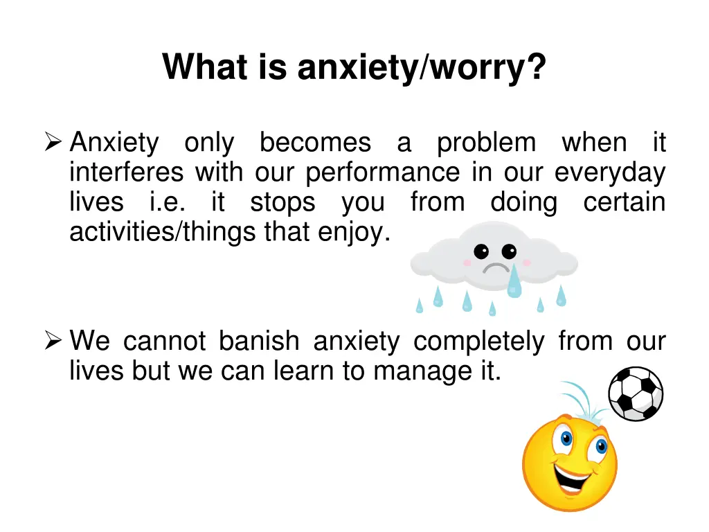 what is anxiety worry 1