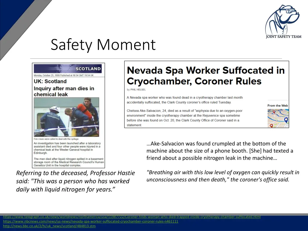 safety moment 2