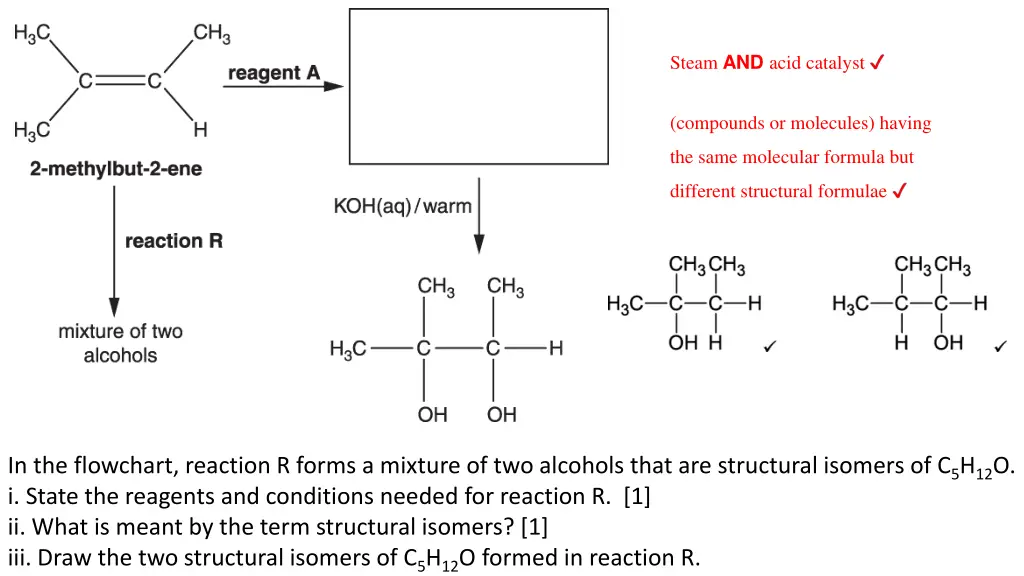 steam and acid catalyst