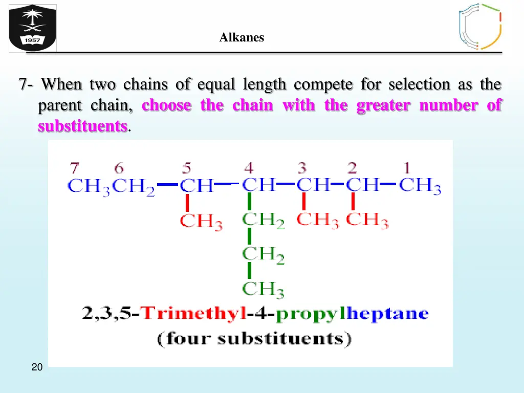 alkanes 18