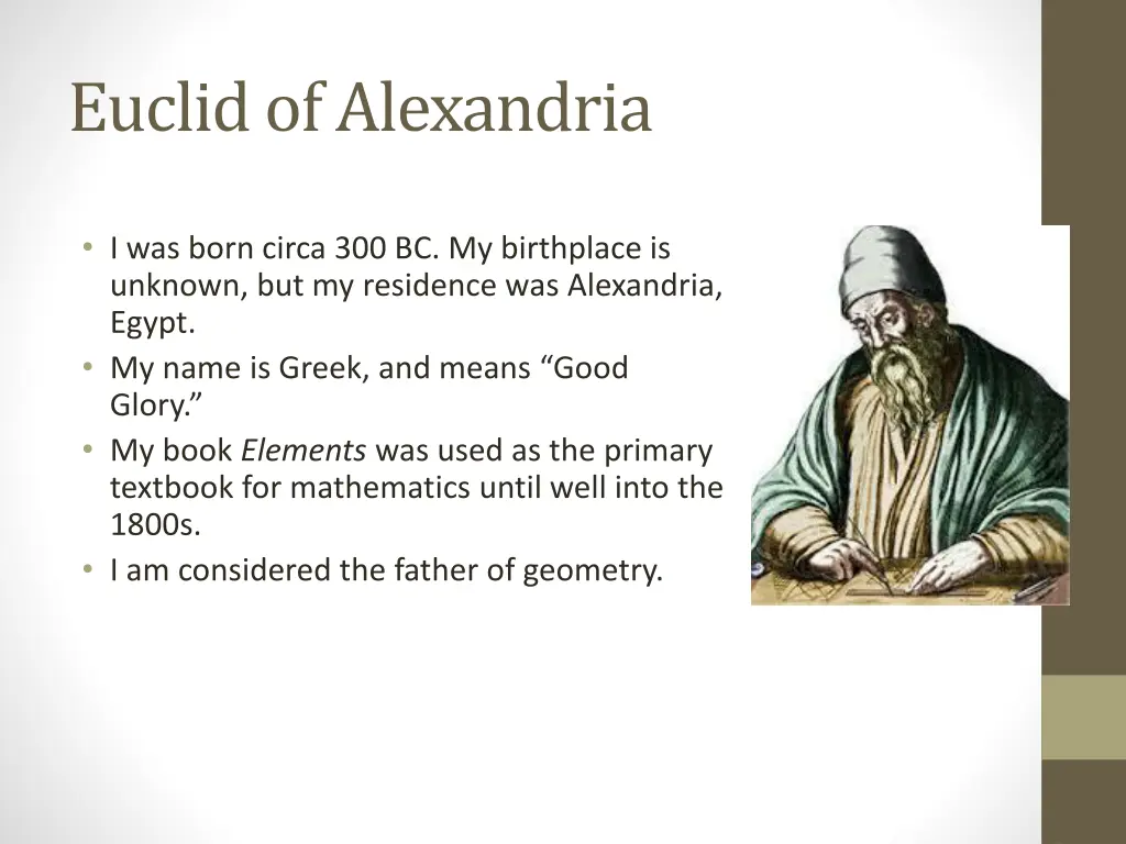 euclid of alexandria