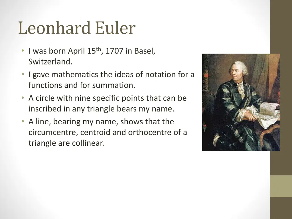 leonhard euler