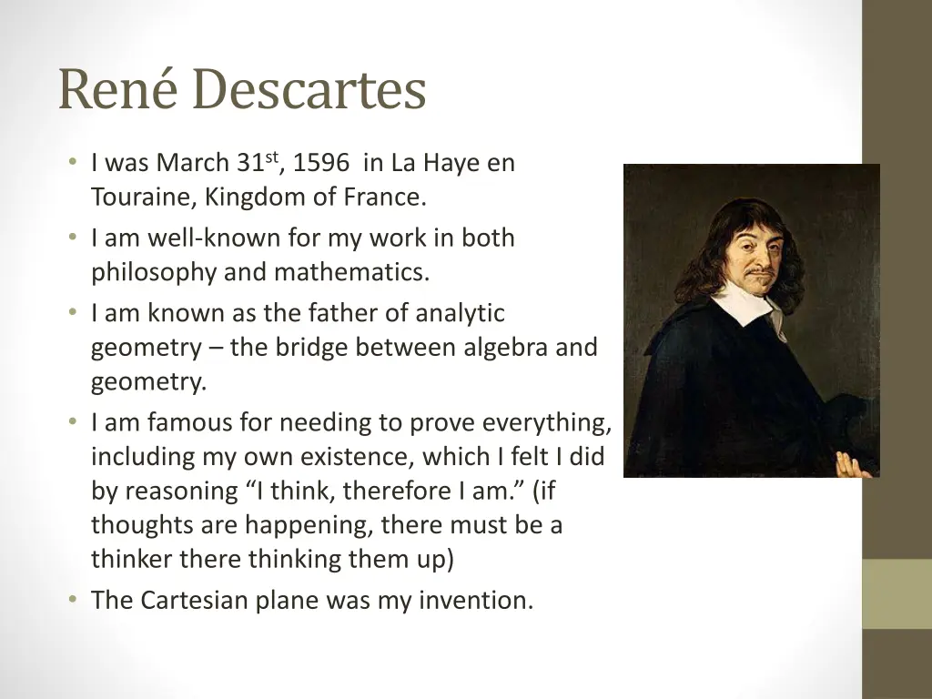 ren descartes