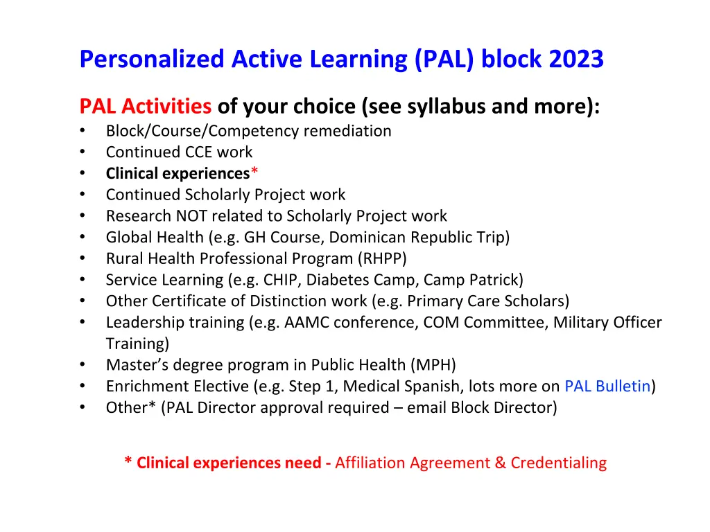 personalized active learning pal block 2023 3