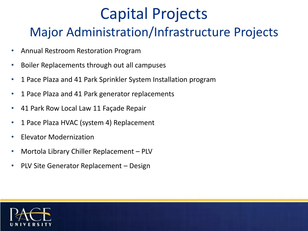 capital projects 5