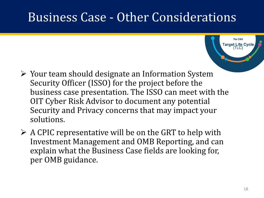 business case other considerations 1