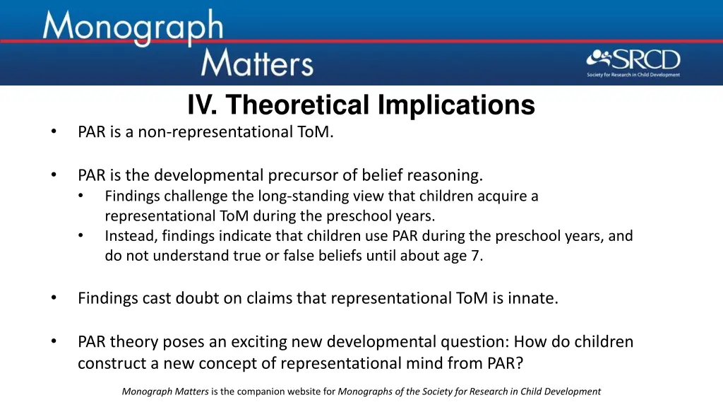 iv theoretical implications