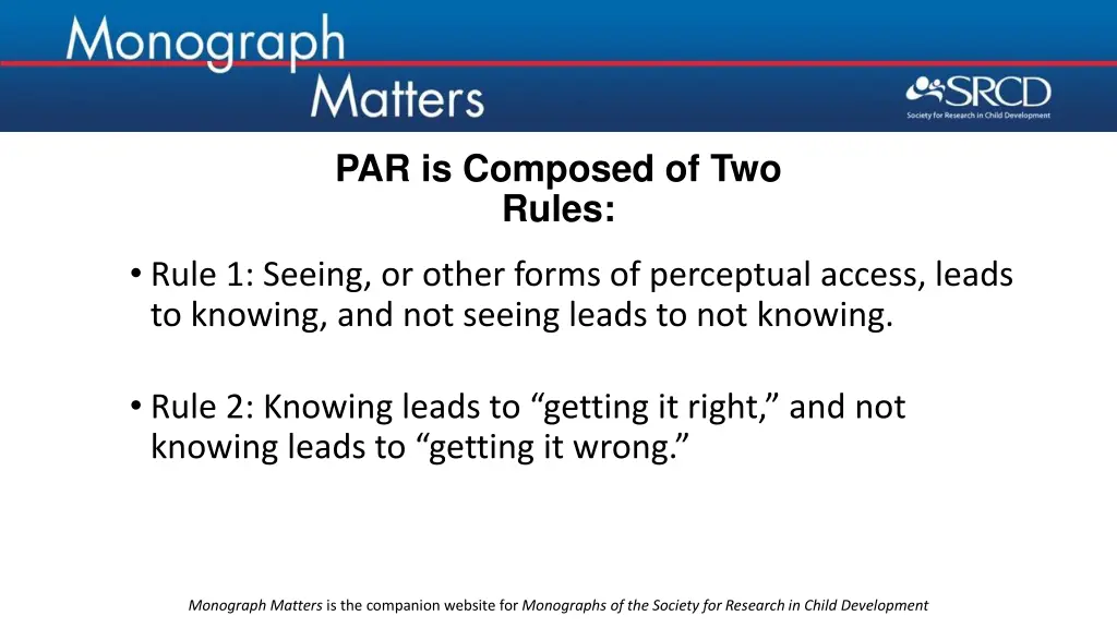 par is composed of two rules