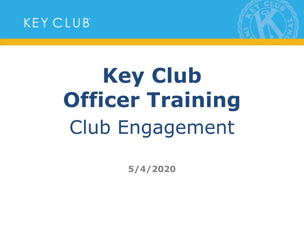 key club officer training club engagement