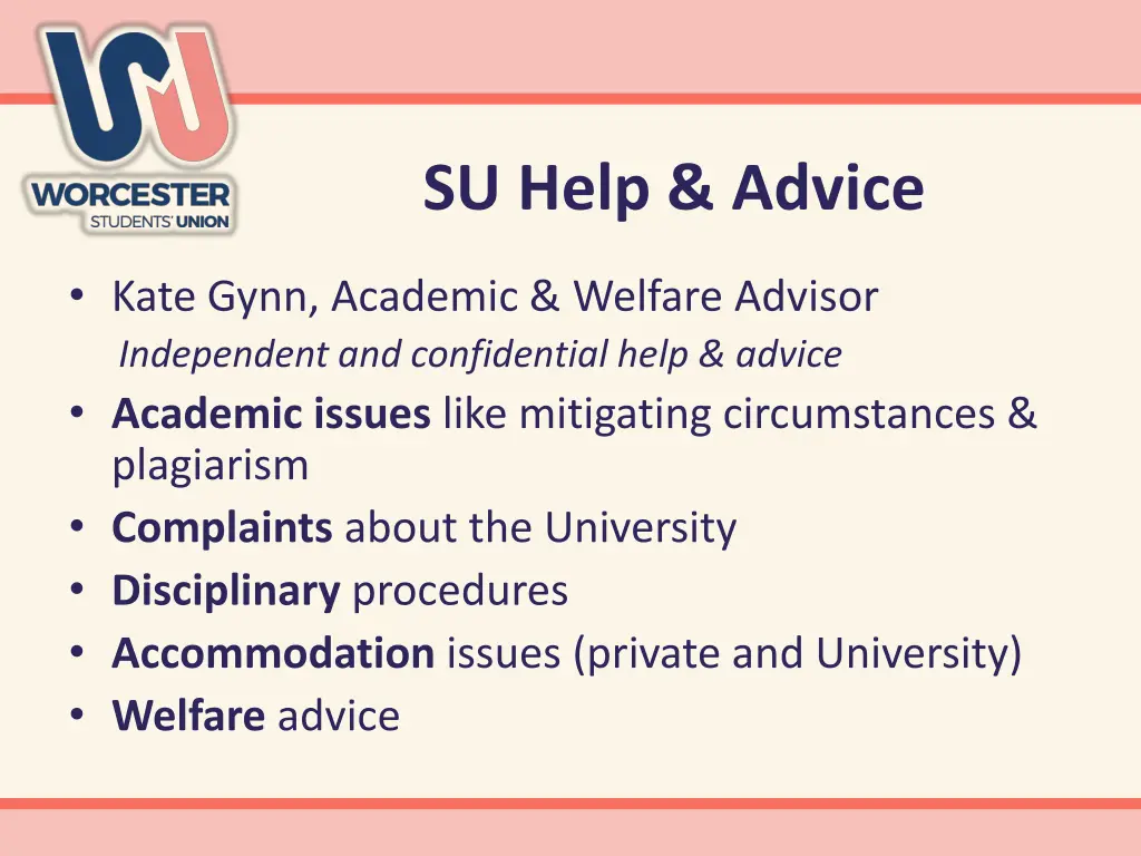 su help advice