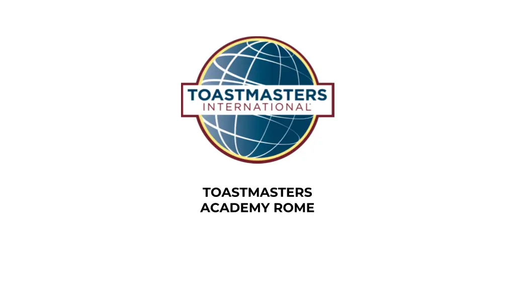 toastmasters academy rome