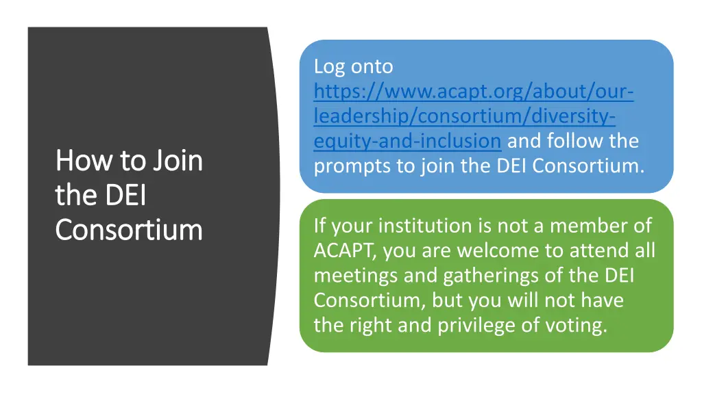 https www acapt org about our leadership