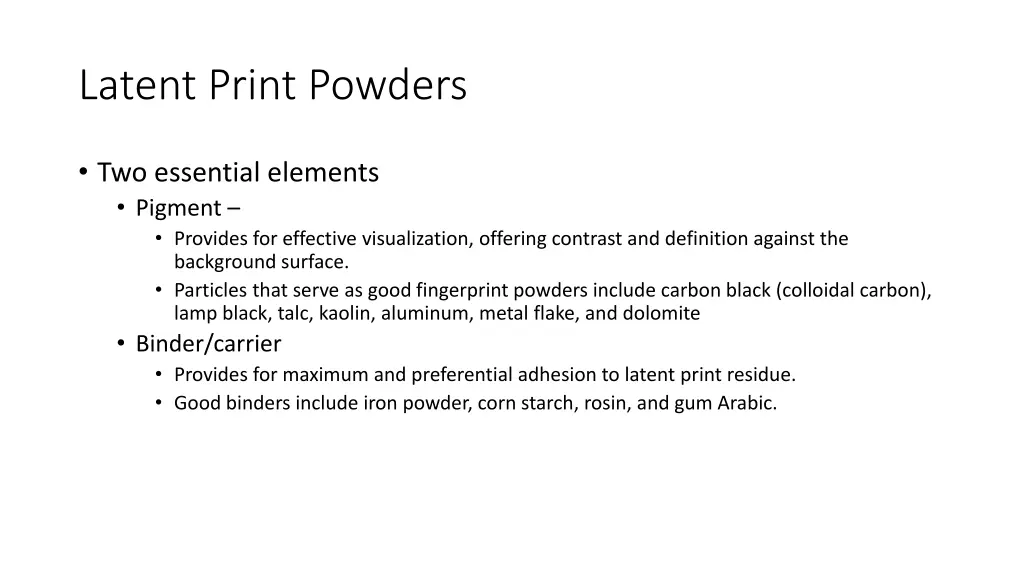 latent print powders 1