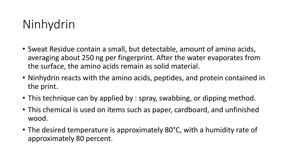 ninhydrin 1