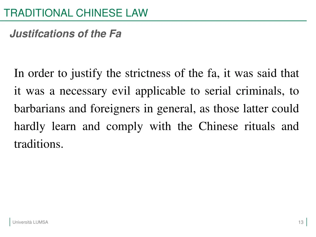 traditional chinese law 10