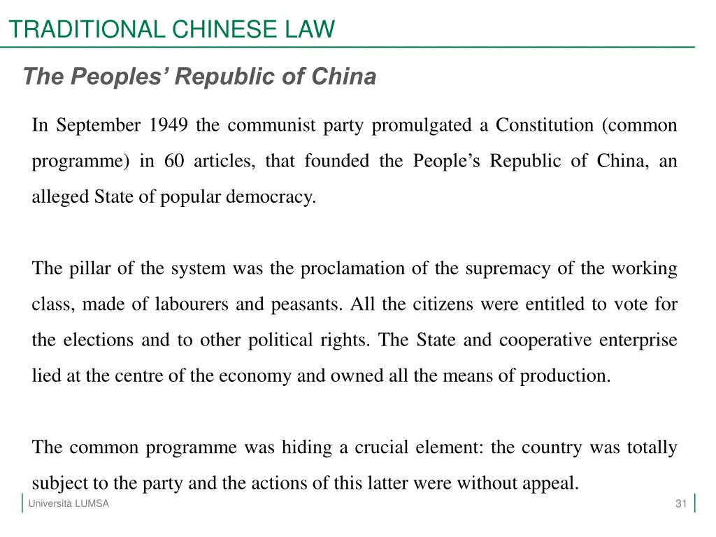 traditional chinese law 25