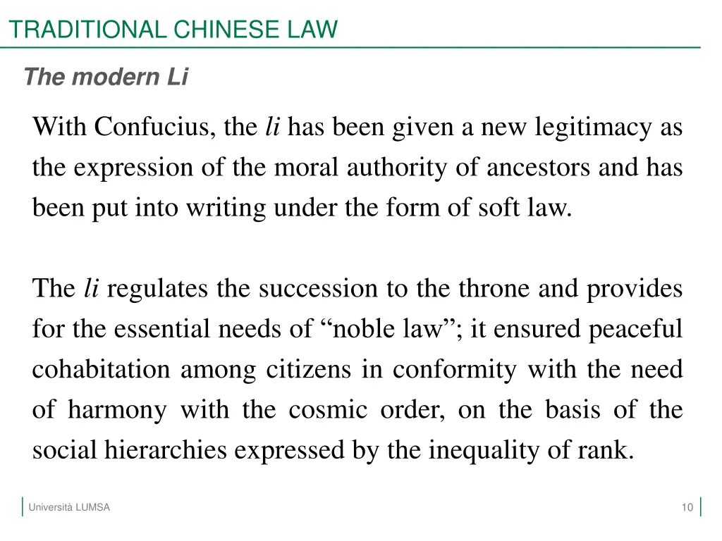 traditional chinese law 7