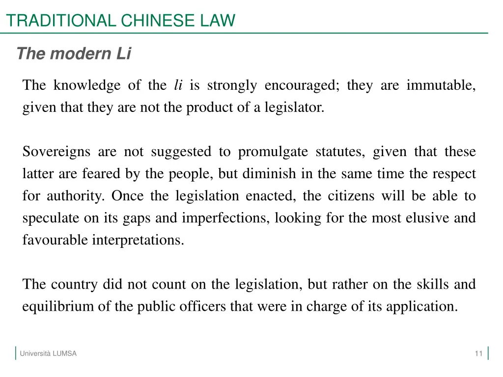 traditional chinese law 8