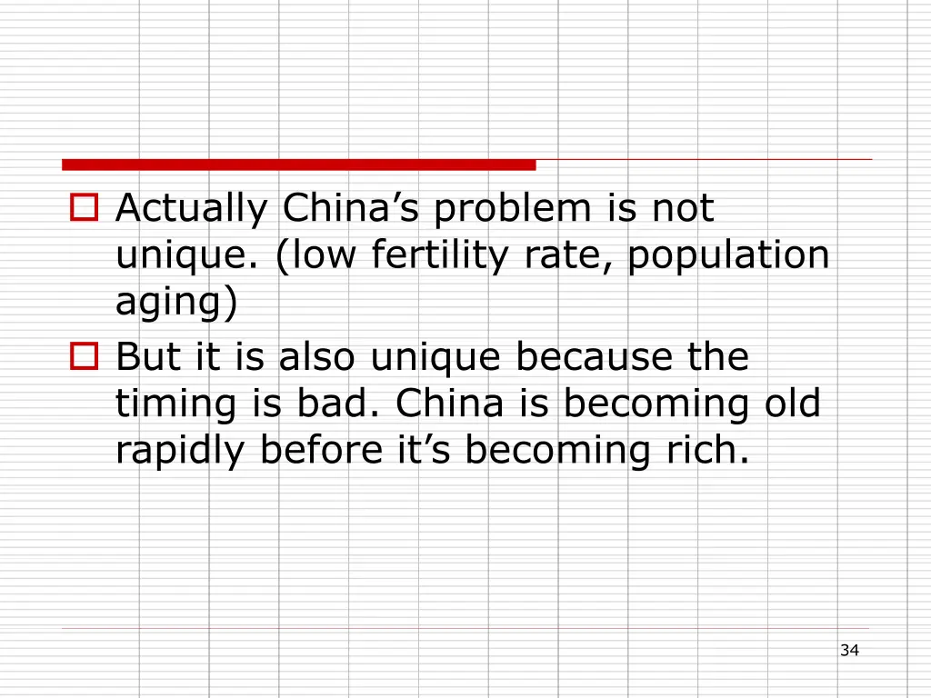 actually china s problem is not unique