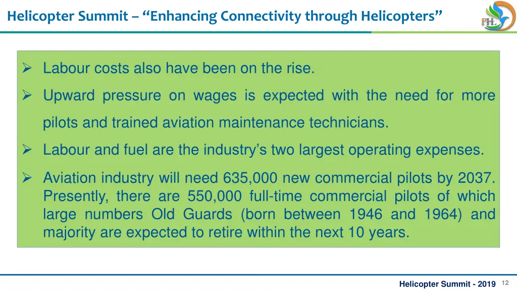 helicopter summit enhancing connectivity through 11