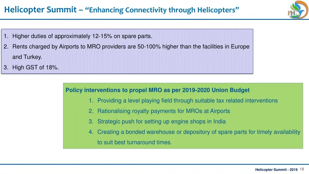 helicopter summit enhancing connectivity through 16