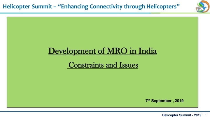 helicopter summit enhancing connectivity through