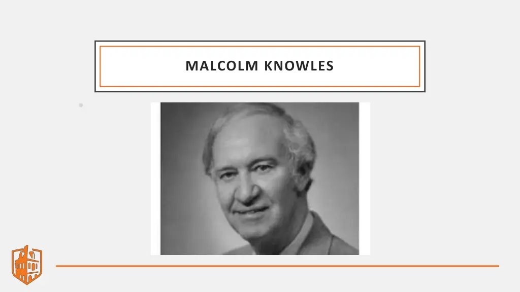 malcolm knowles