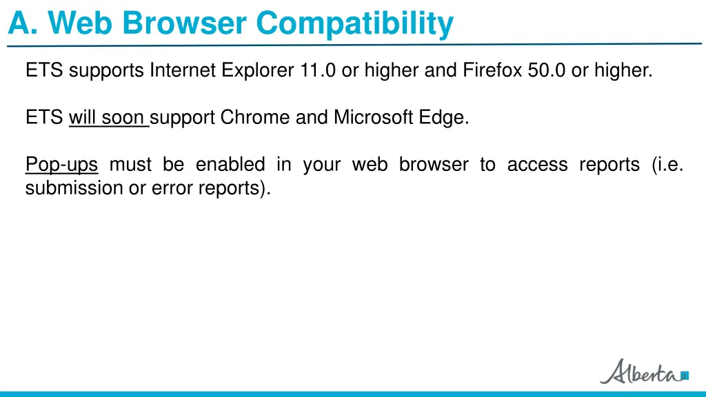 a web browser compatibility