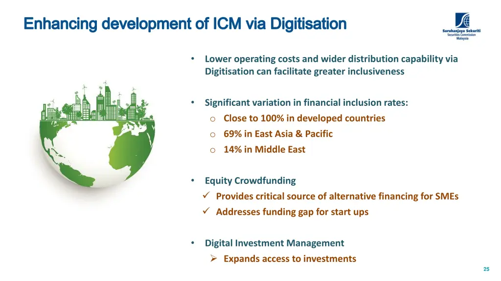 enhancing development of icm via digitisation